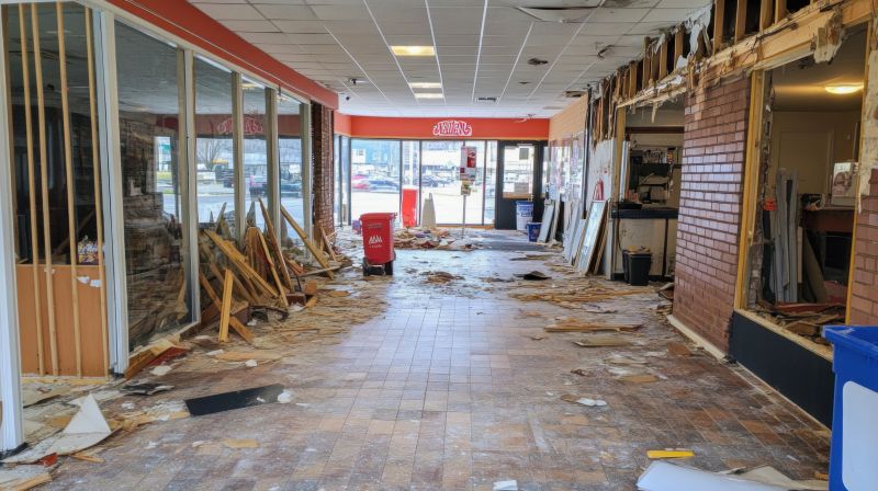 Ceiling Demolition Service detail