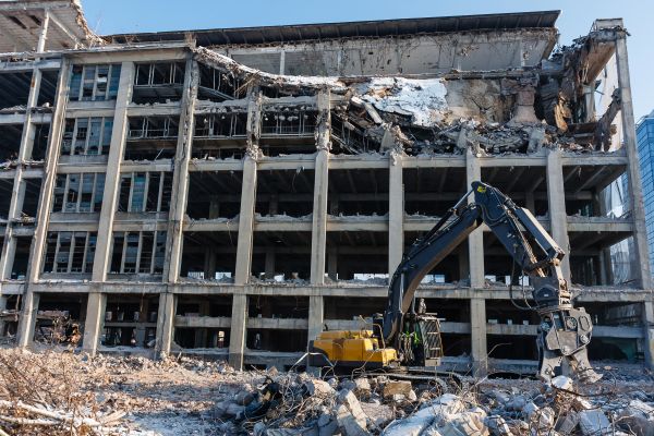 Commercial Building Demolition in Georgetown