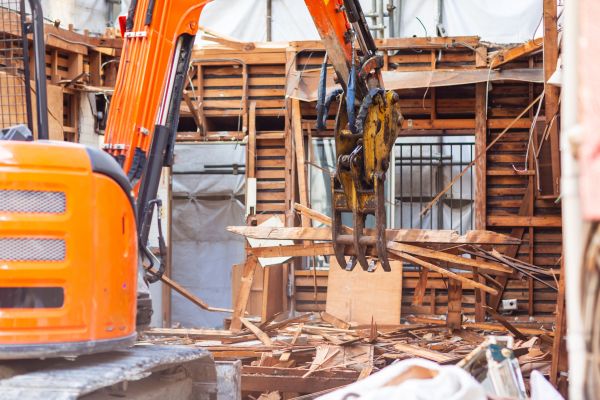 Cabin Demolition in Georgetown